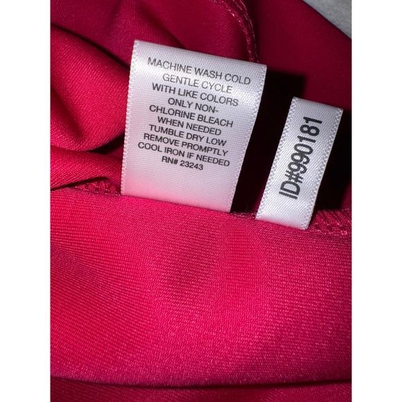 New York Company Stretch Sheath Dress Size 6 Pink Square Neck Sleeveless Zip NEW - Picture 9 of 9